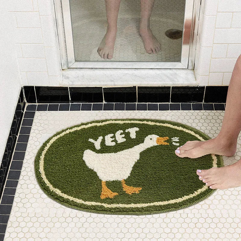 Cute Animal Handcrafted Bath Mat