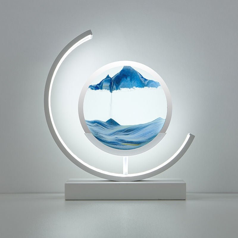 Sandlight Quicksand LED Table Lamp with Moving Sand Art