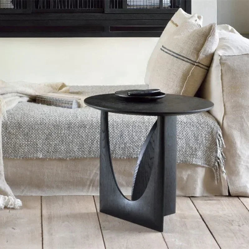 Cecilia Solid Wood Side Table