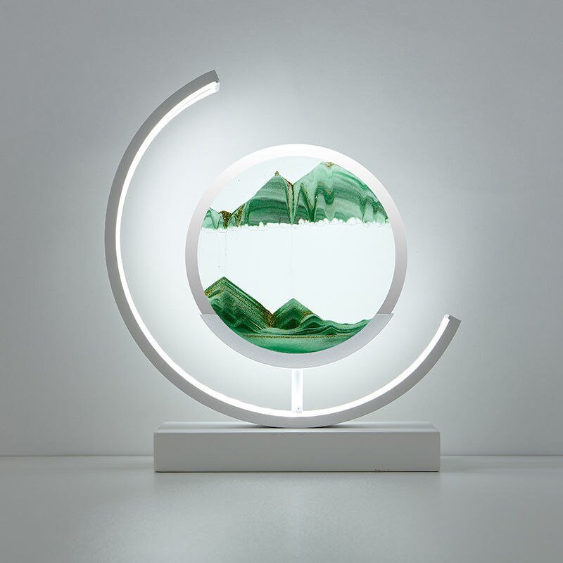 Sandlight Quicksand LED Table Lamp with Moving Sand Art