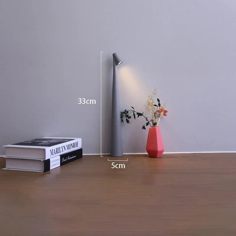 Glowora Rechargeable LED Table Lamp with Touch Dimmer