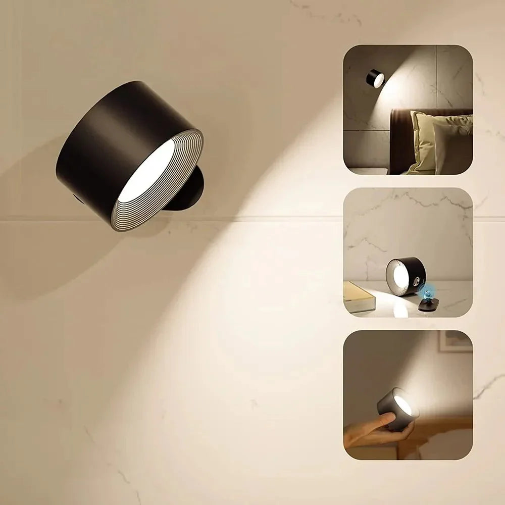 Rechargeable LED Wall Light with Touch or Remote Control