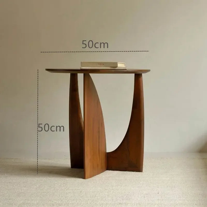 Cecilia Solid Wood Side Table
