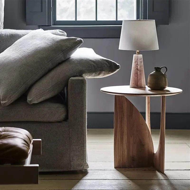 Cecilia Solid Wood Side Table