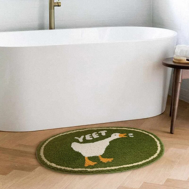 Cute Animal Handcrafted Bath Mat