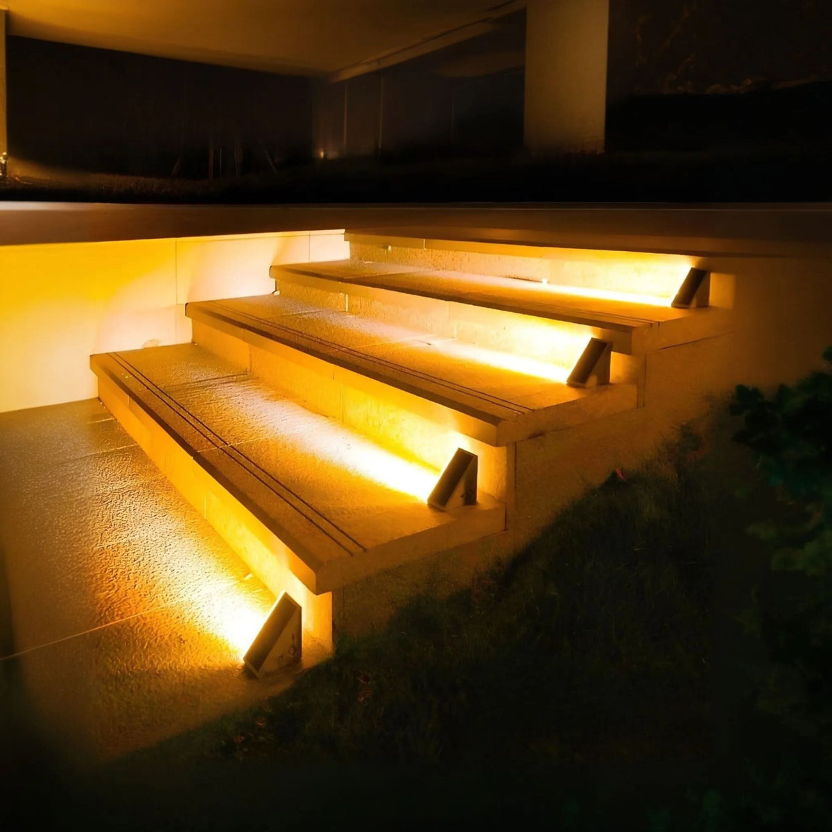 Solene Solar LED Stair Lights (Pack of 2)