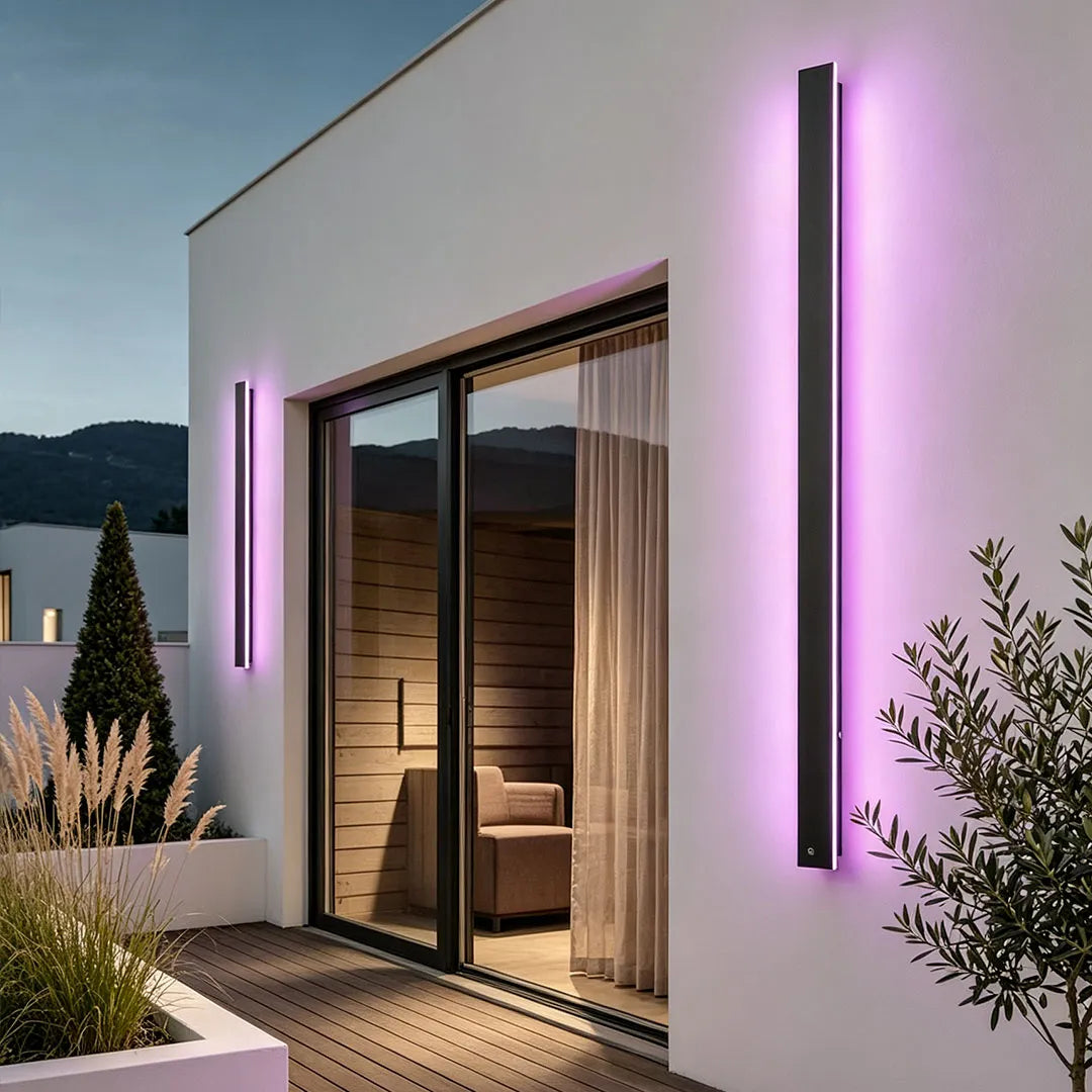 Stratos Linear Outdoor Wall Light