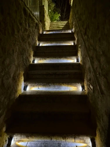 Customer photo of Solene Solar LED Stair Lights (Pack of 2)