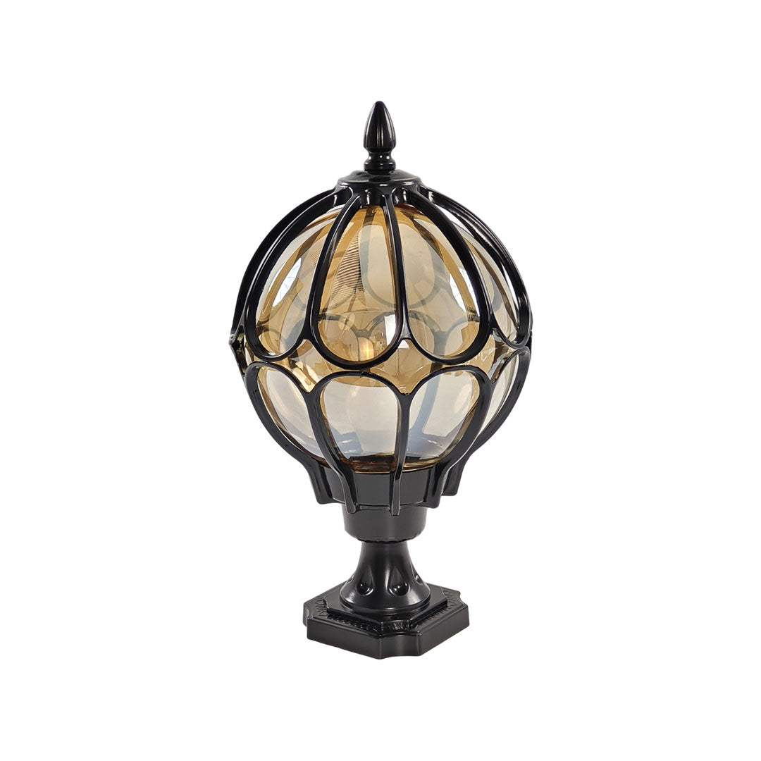 Harrow Globe Pillar Light