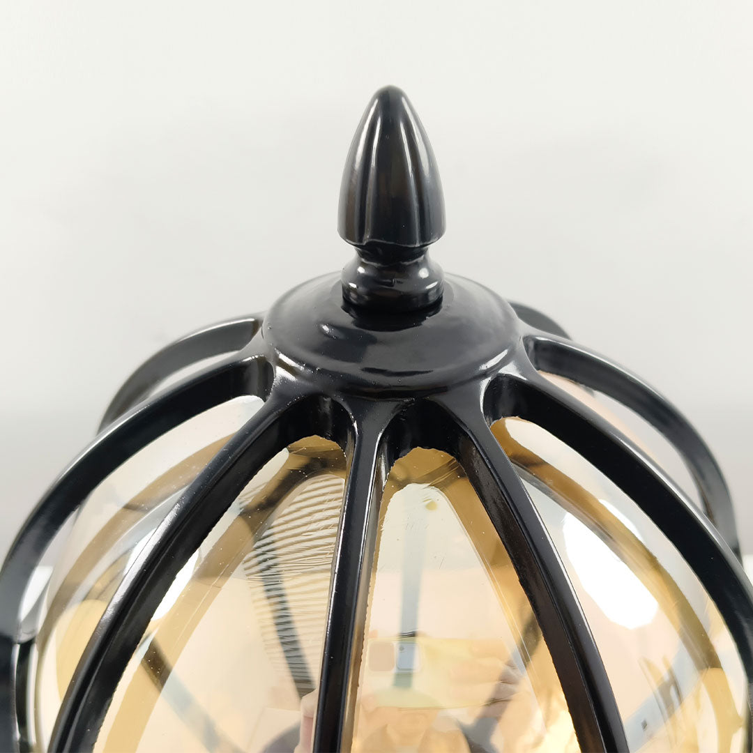 Harrow Globe Pillar Light