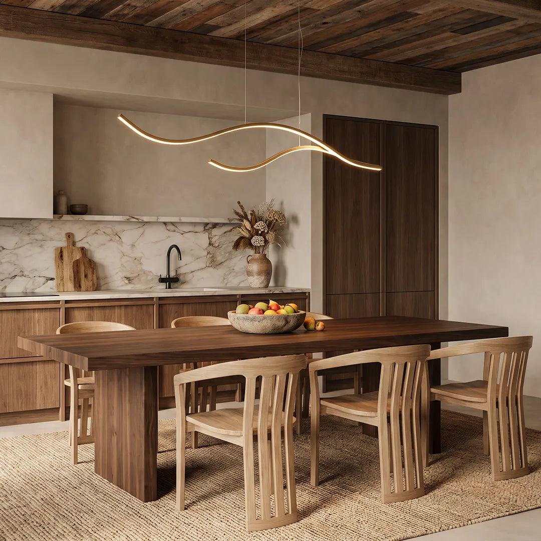 Veyra Curved LED Pendant Light