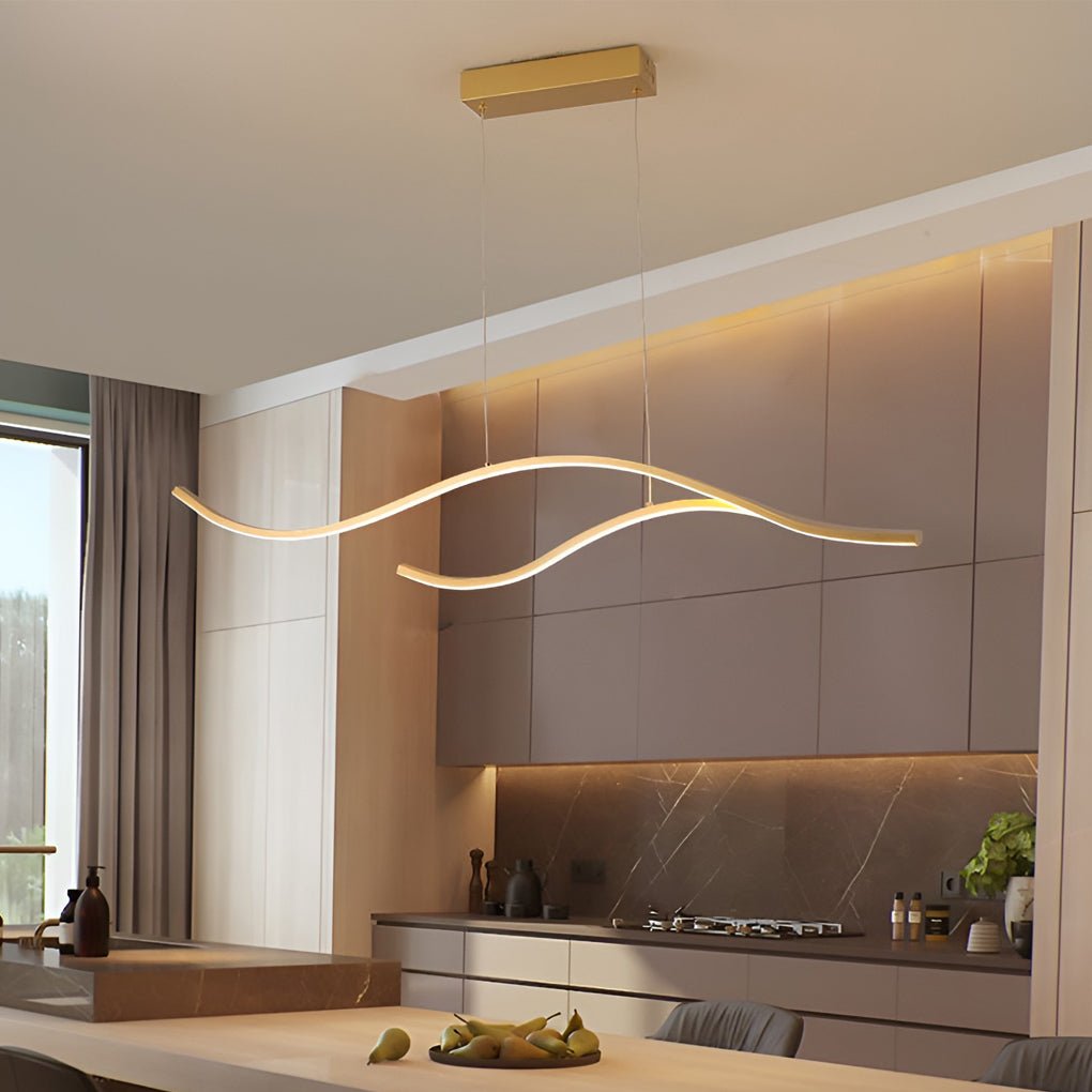Veyra Curved LED Pendant Light