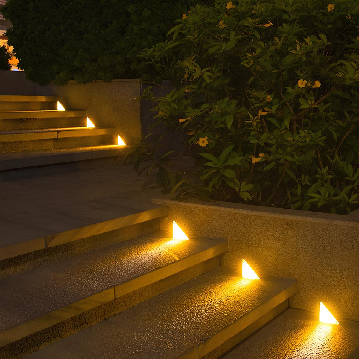 Solene Solar LED Stair Lights (Pack of 2)