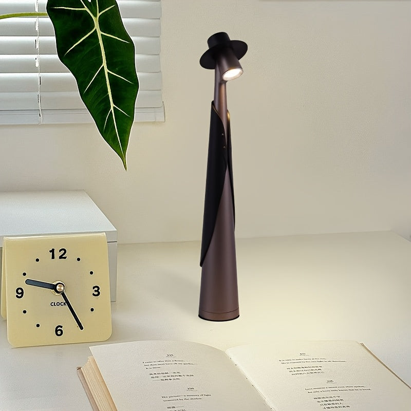 Rechargeable LED Hat Lamp with Touch Dimming
