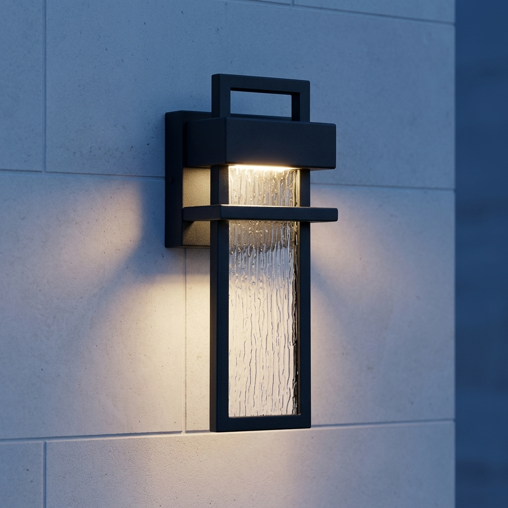 Northgate Linear LED Outdoor Wall Light for Entrances