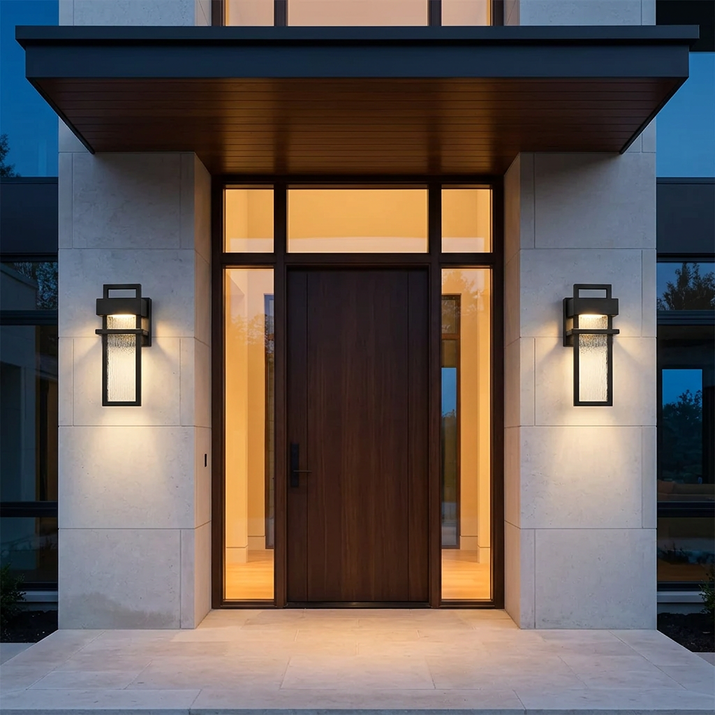 Northgate Linear LED Outdoor Wall Light for Entrances