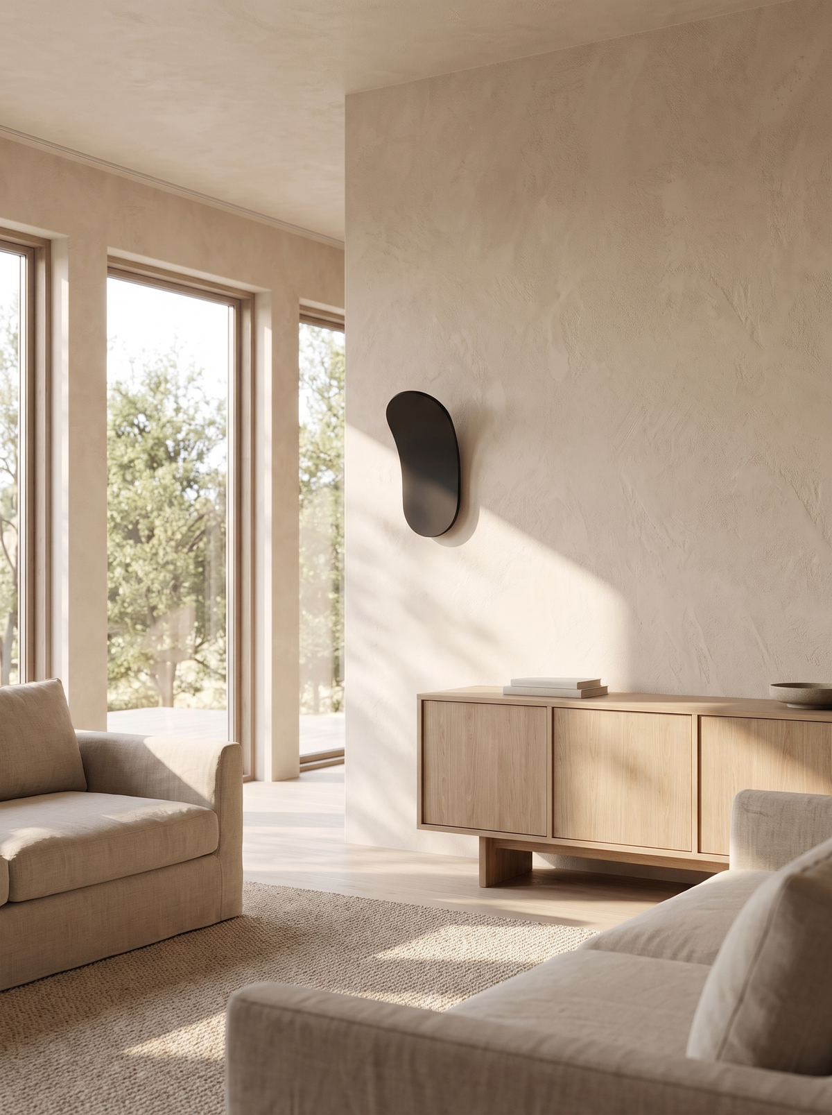 Kaia Curved Nordic Wall Lamp for Bedrooms, Soft LED Sweep daylight scale