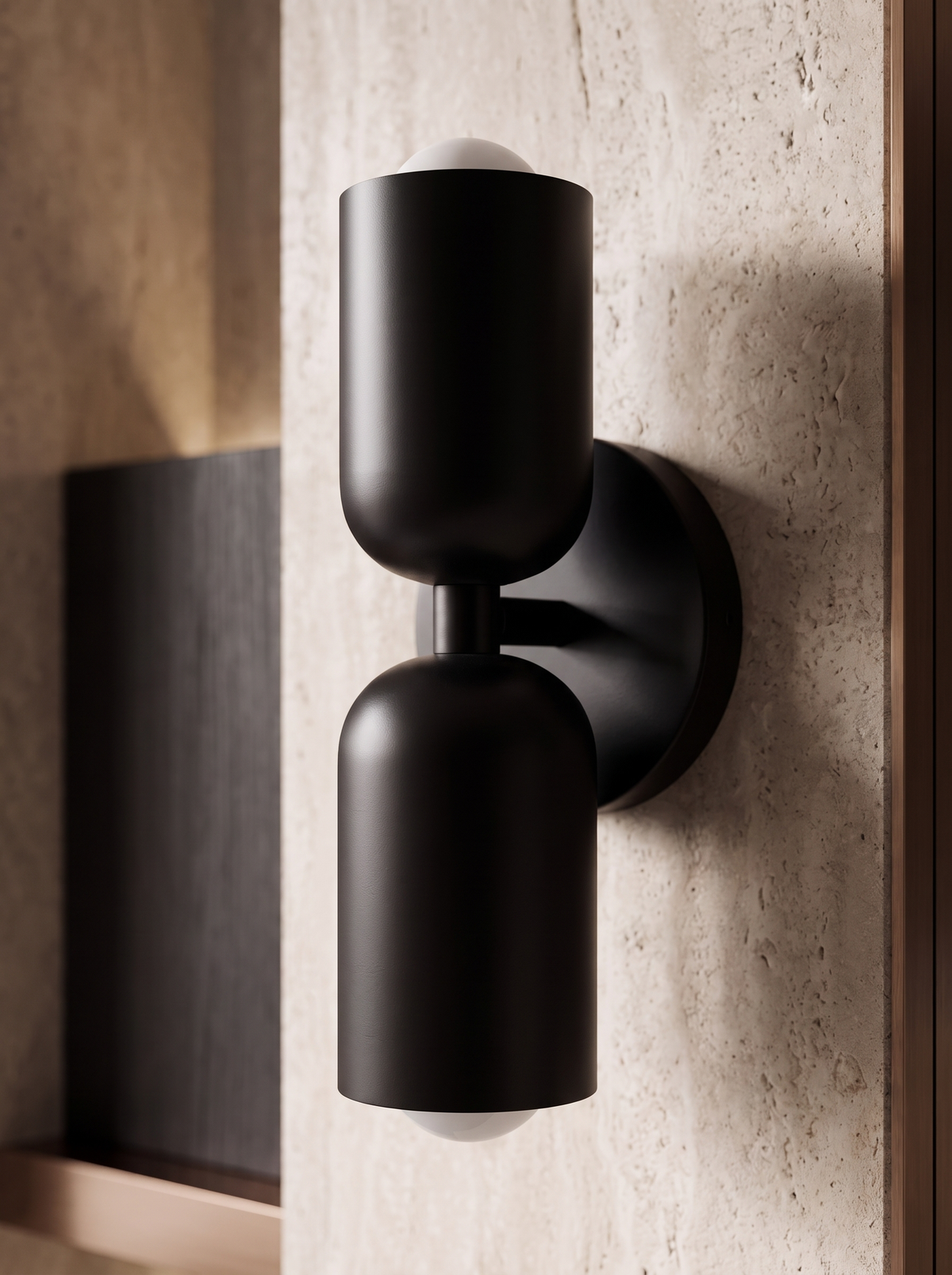Emma Painted Wall Light for Bedrooms with Playful Colour material close up detail