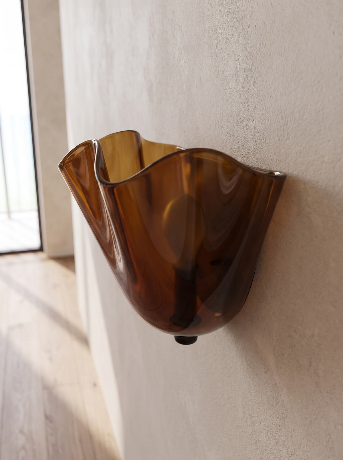 Vistia Frosted Glass Wall Lamp for Bedsides, French Charm daylight scale v2