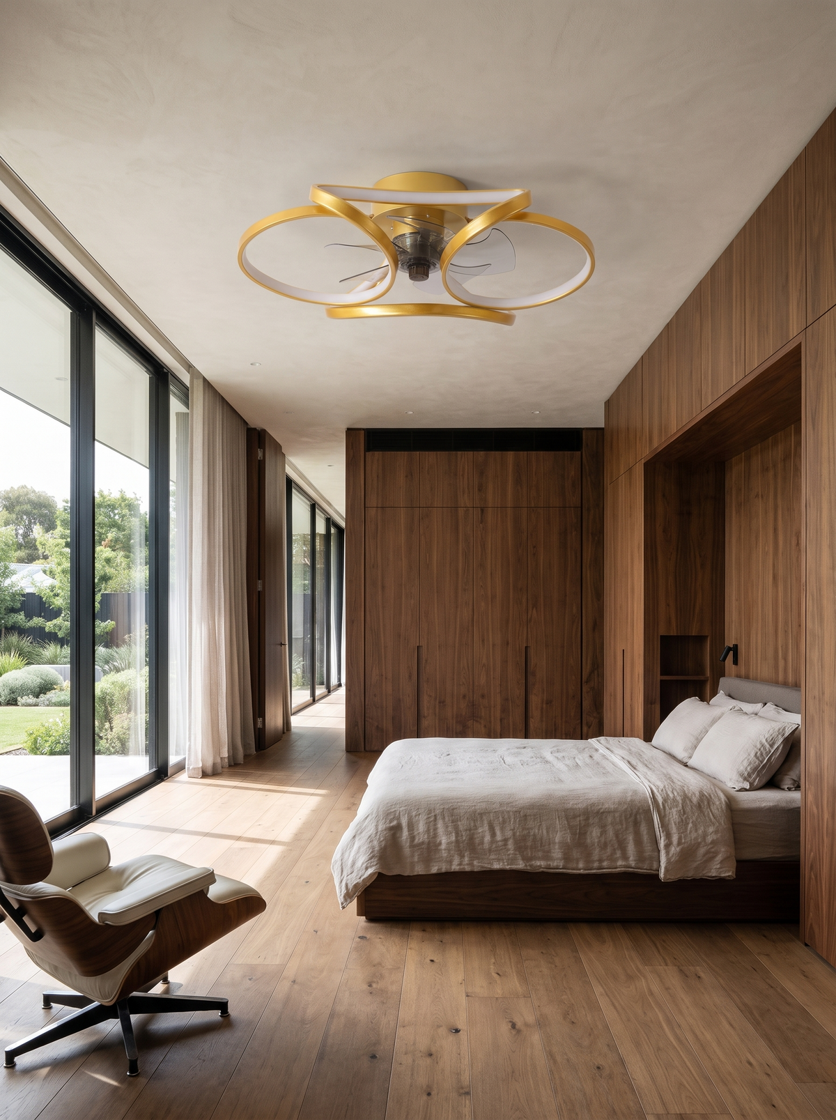 Fiorella Flower Ceiling Fan for Bedrooms with Dimmable LED daylight scale v3