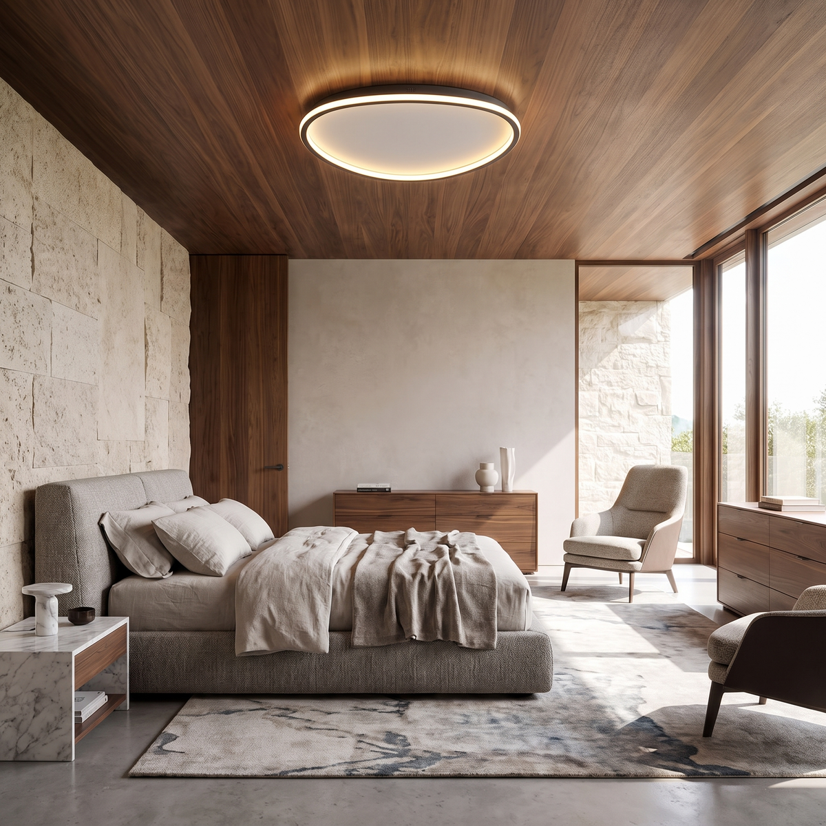 Ashby Slim Oval Ceiling Light lifestyle