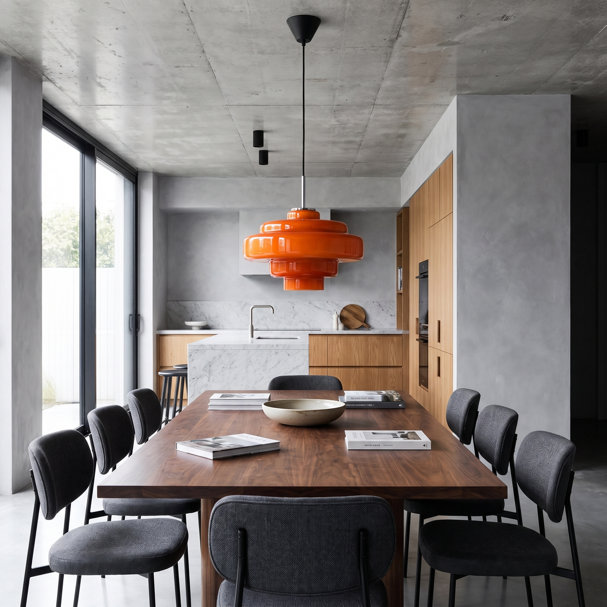 Sutton Retro Glass Pendant lifestyle