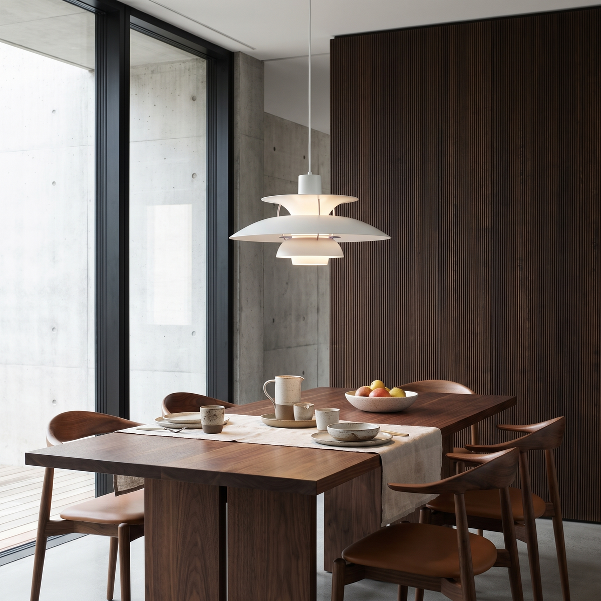 Sawyer Layered Metal Pendant lifestyle