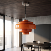 Sutton Retro Glass Pendant lifestyle close-up