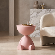Cartoon Bear Side Table with Hidden Storage