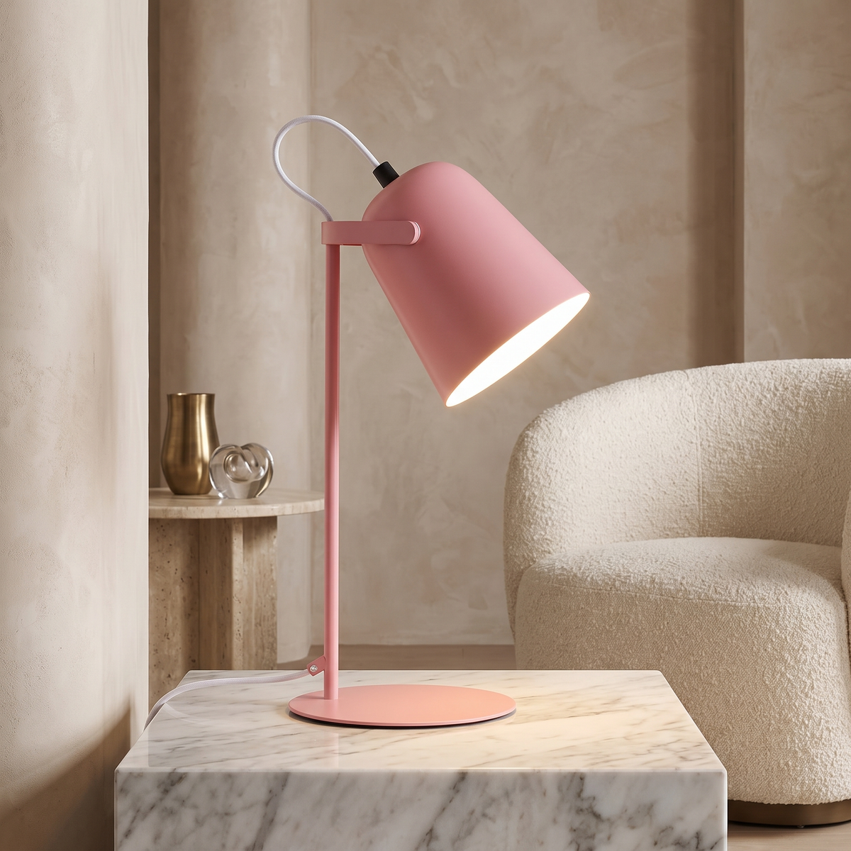 Nordic Metal LED Desk Lamp for Reading and Study