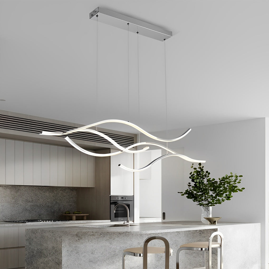 Veyra Curved LED Pendant Light