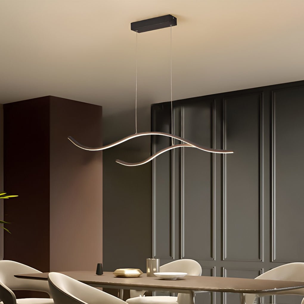 Veyra Curved LED Pendant Light