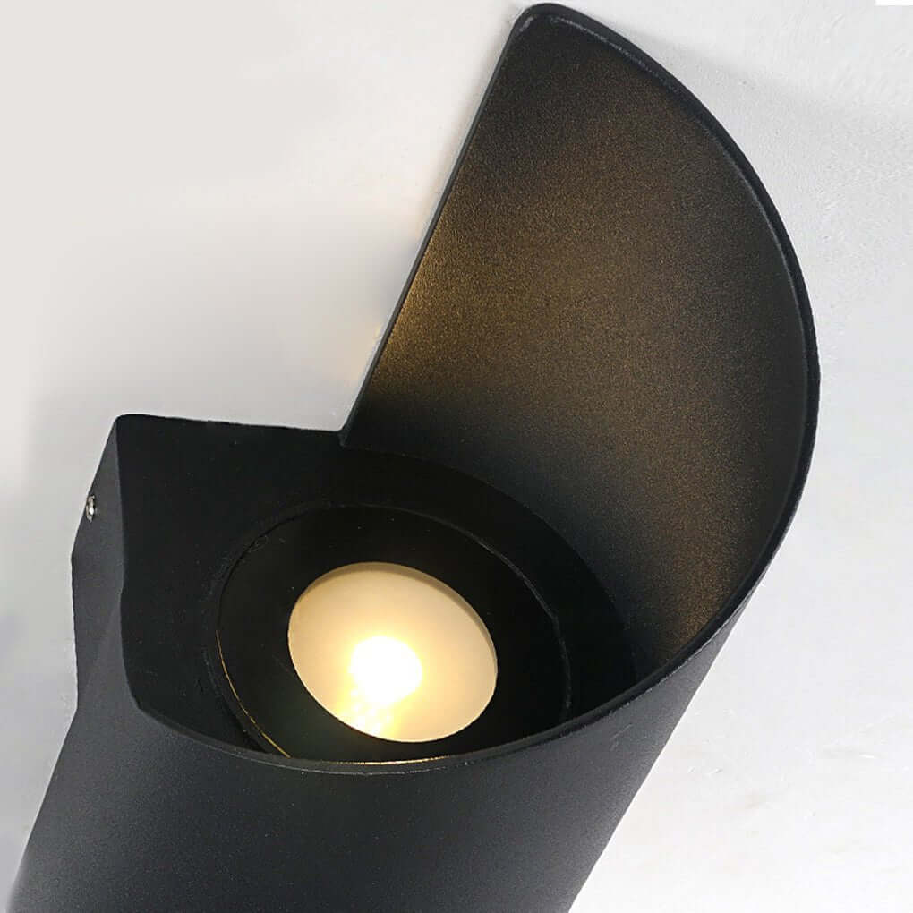 Torsa Spiral Outdoor Wall Light