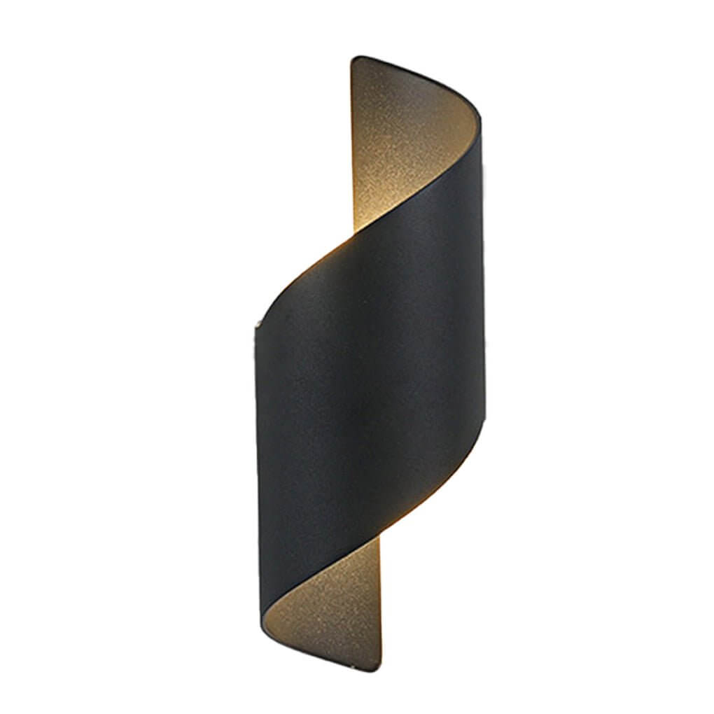 Torsa Spiral Outdoor Wall Light
