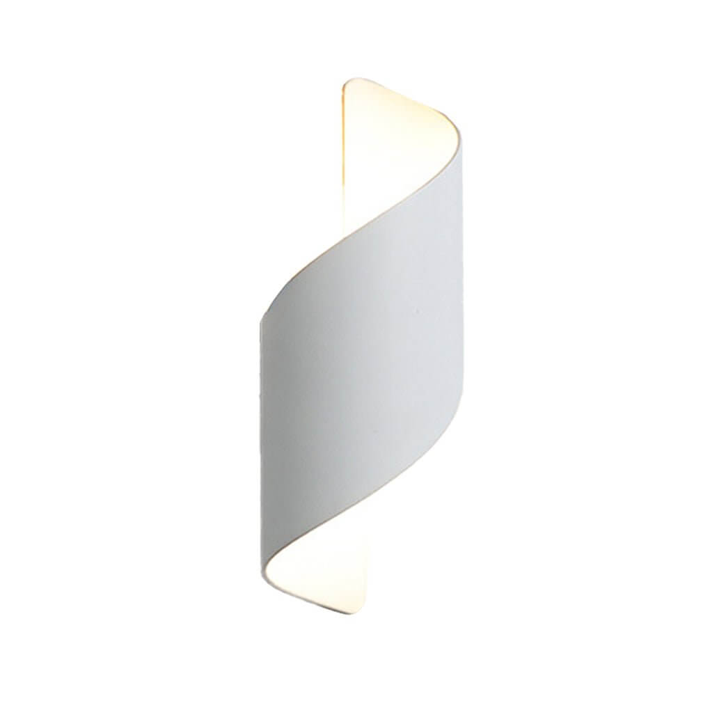 Torsa Spiral Outdoor Wall Light