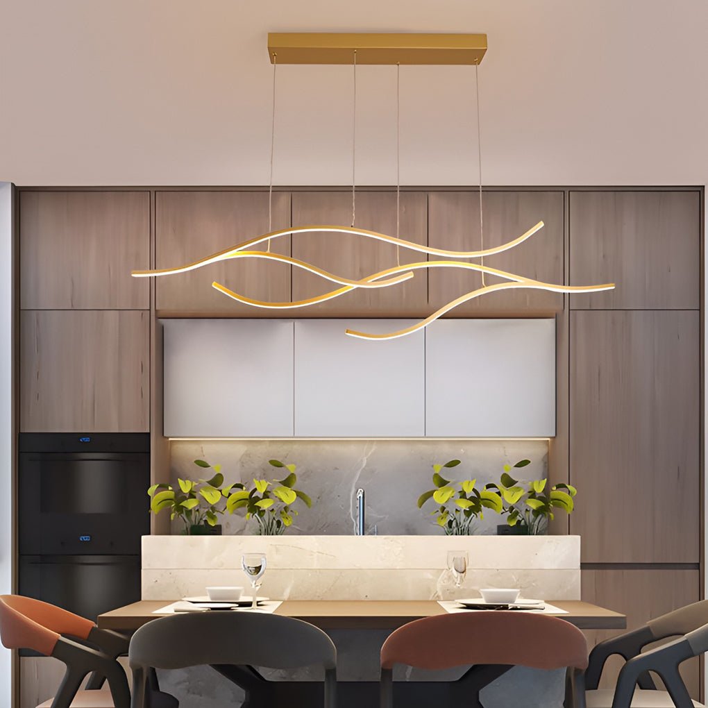 Veyra Curved LED Pendant Light