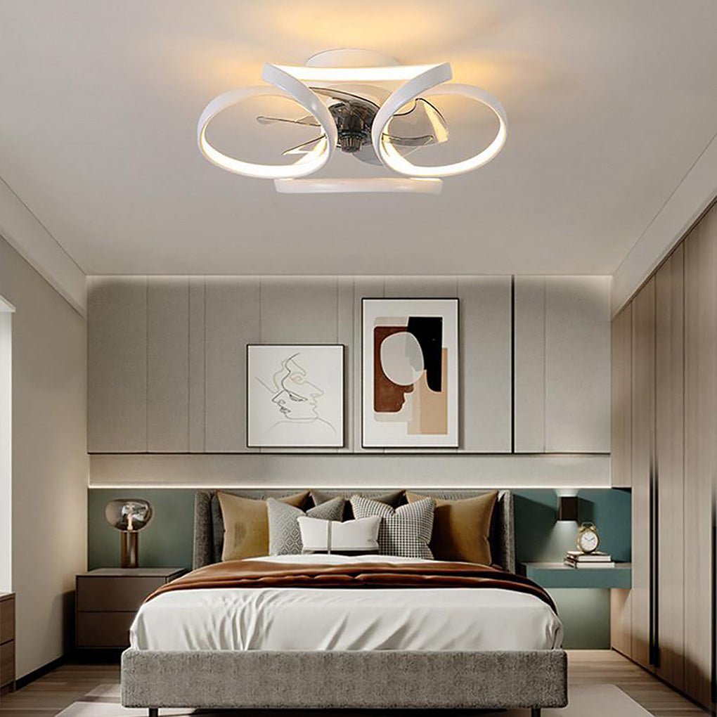 Fiorella Flower Ceiling Fan Light