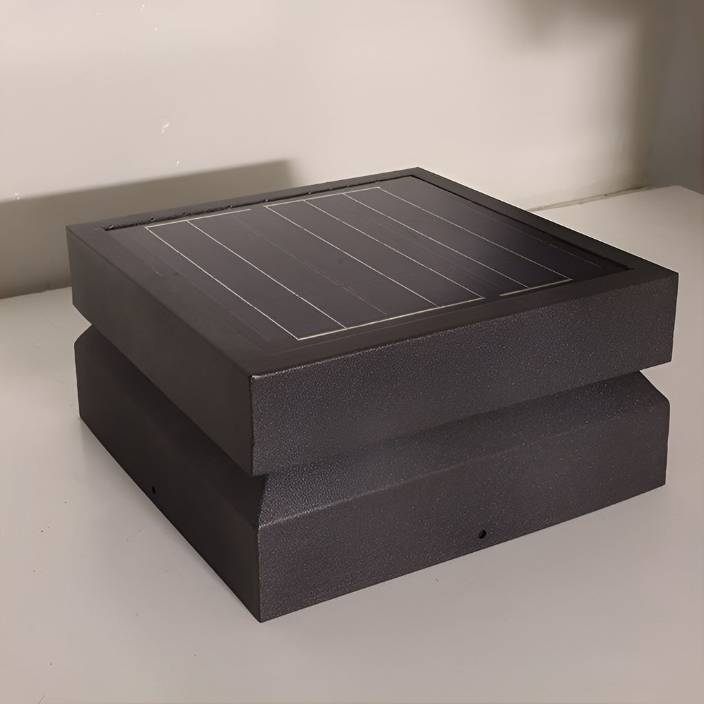 Solvik Square Deck Pillar Light