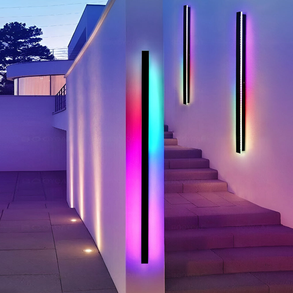 Stratos Linear Outdoor Wall Light