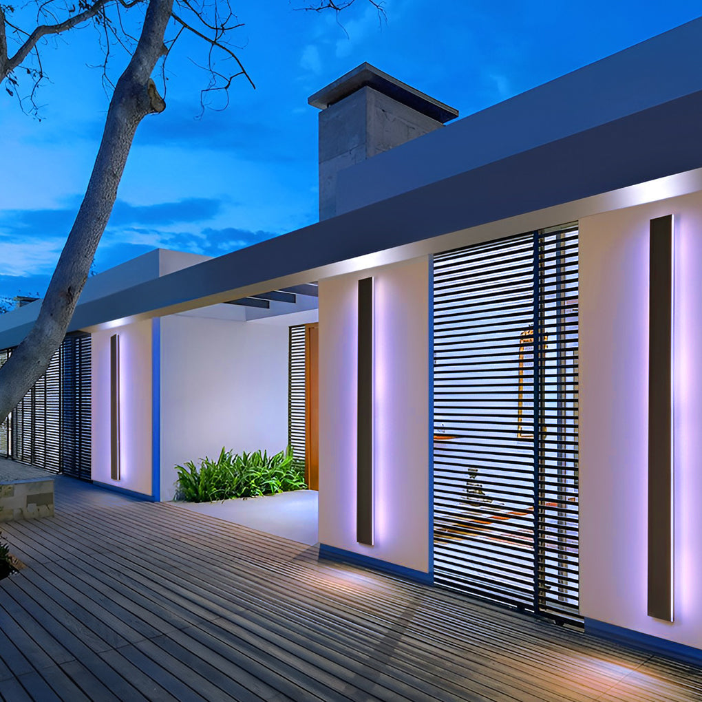 Stratos Linear Outdoor Wall Light