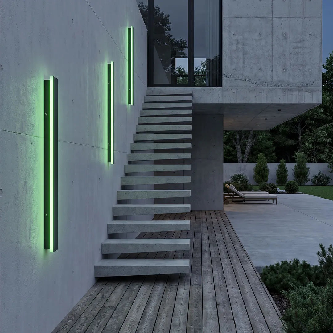 Stratos Linear Outdoor Wall Light