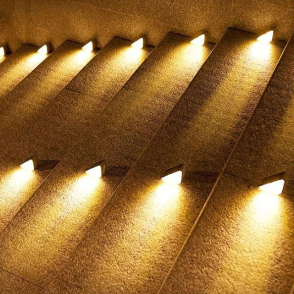 Solene Solar LED Stair Lights (Pack of 2)