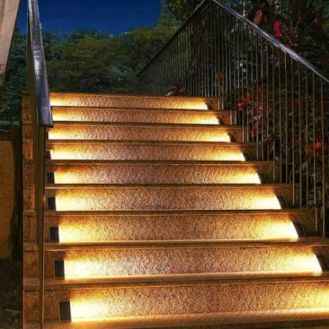 Solene Solar LED Stair Lights (Pack of 2)