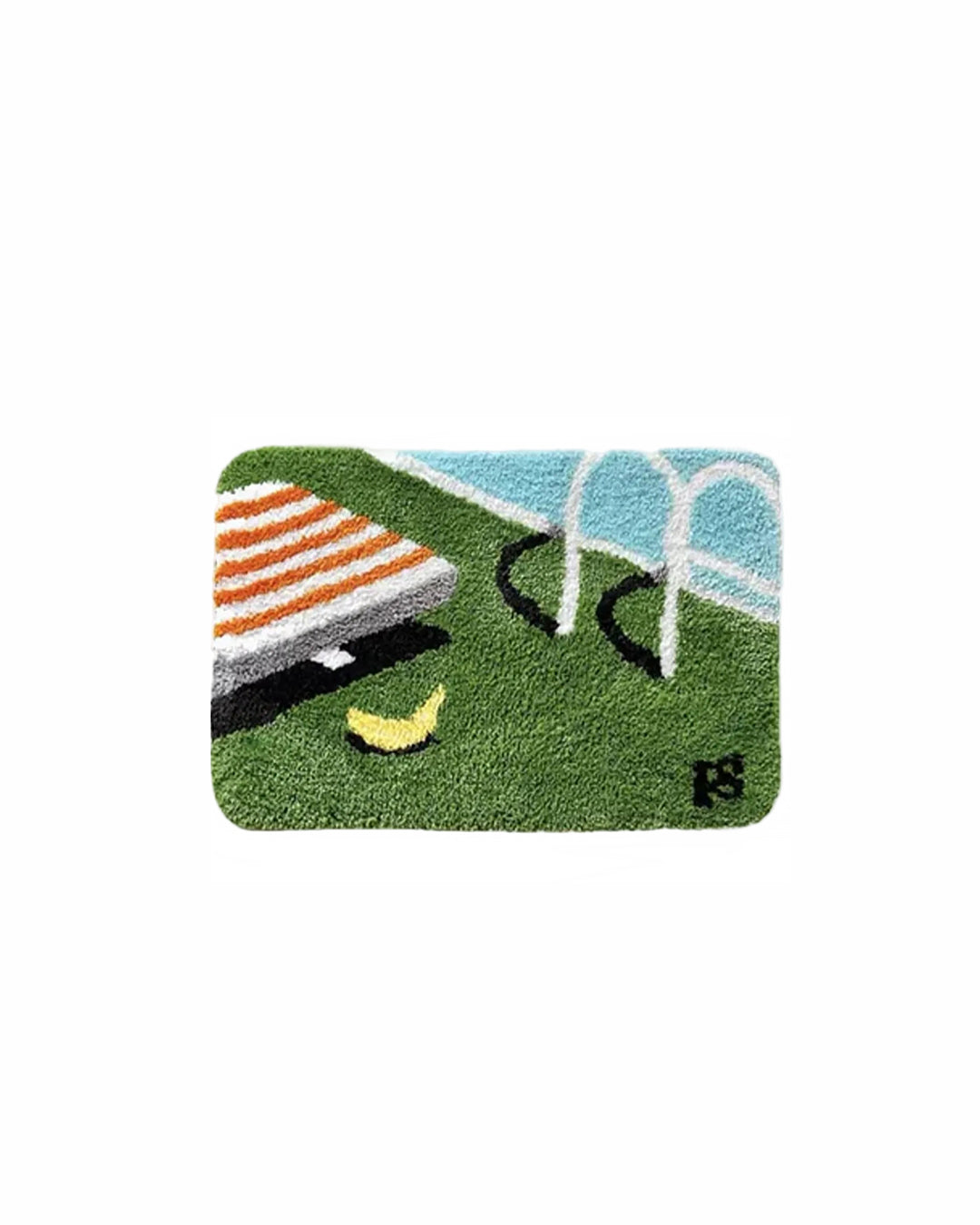 Swimming Pool Tufted Bath Mat