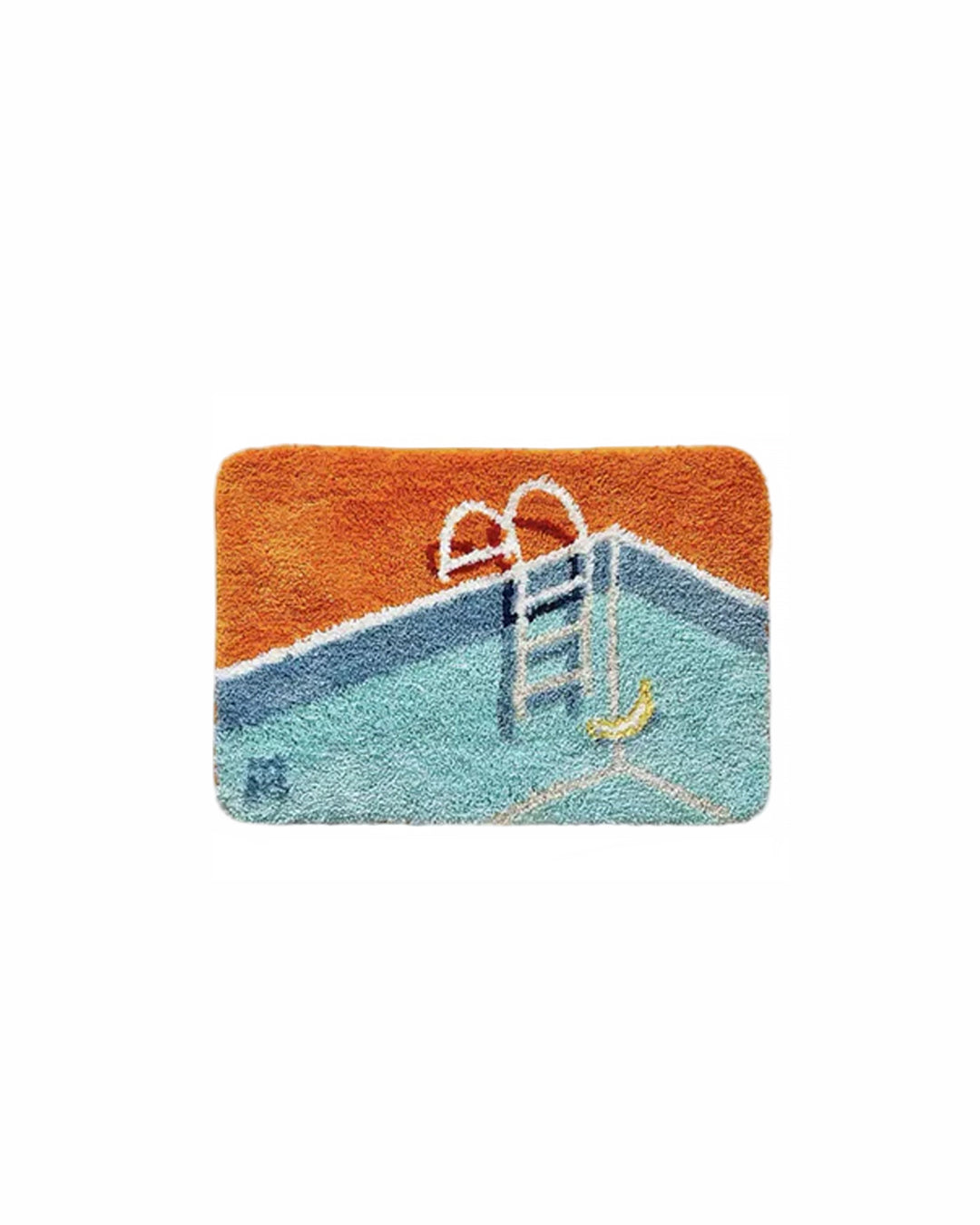 Swimming Pool Tufted Bath Mat