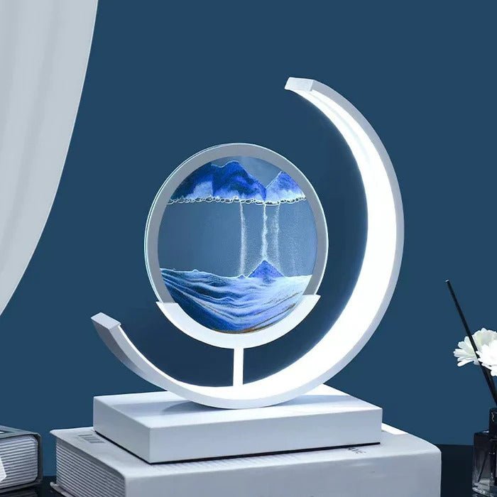 Sandlight Quicksand LED Table Lamp with Moving Sand Art