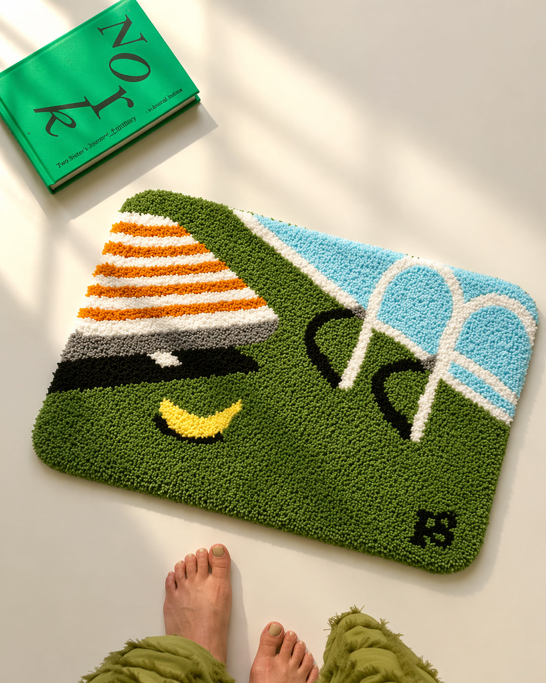 Swimming Pool Tufted Bath Mat