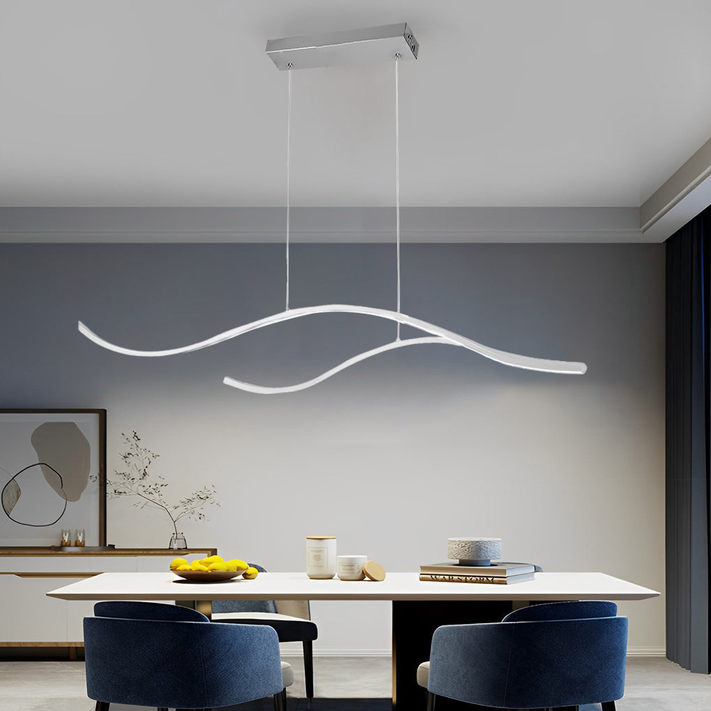 Veyra Curved LED Pendant Light