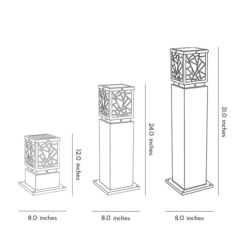 Waldon Solar Bollard Light