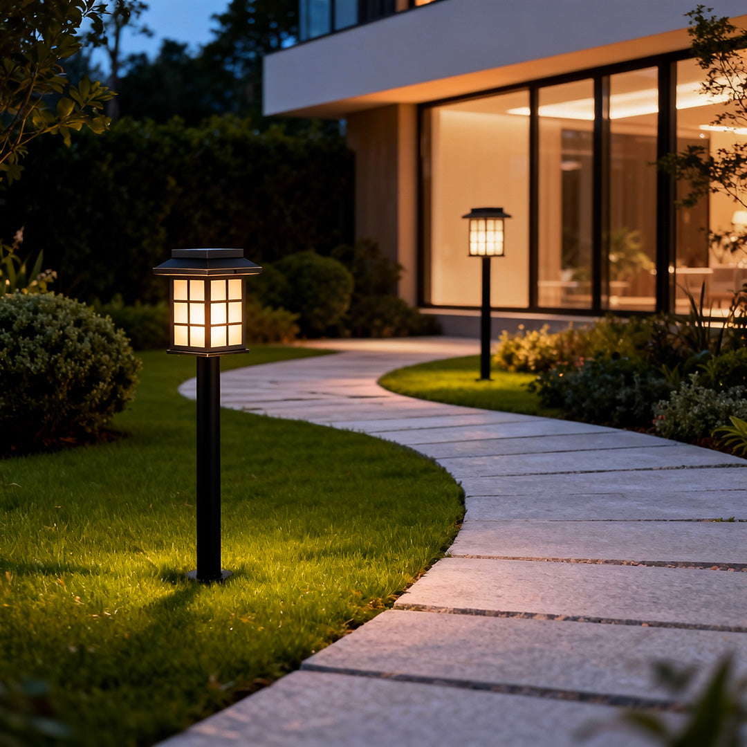 Ambra Solar Copper Path Light